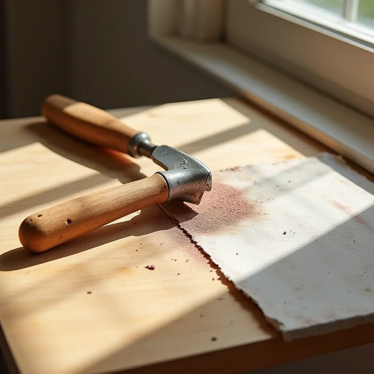 Ferramentas e métodos para remoção de tinta de madeira