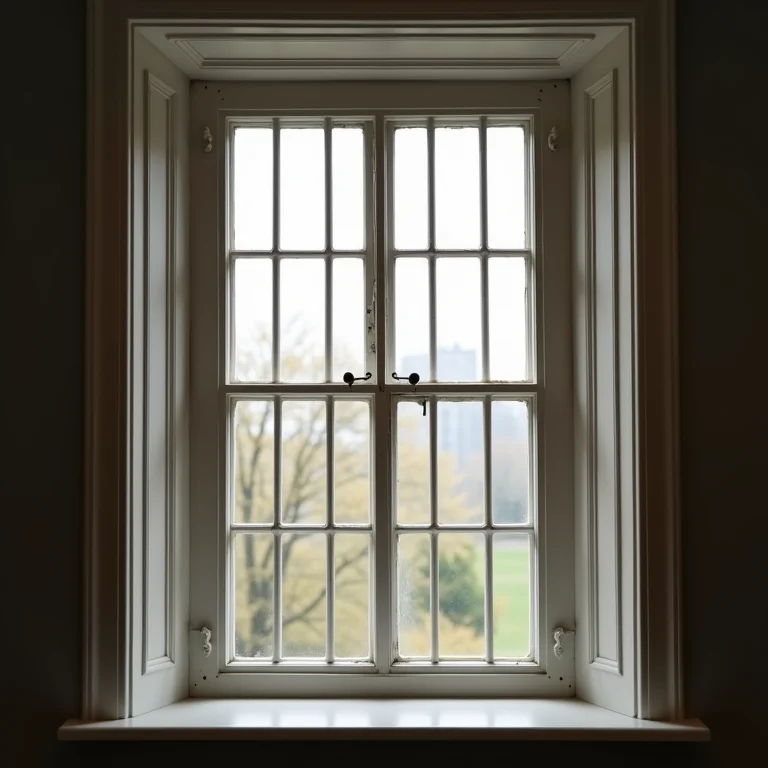 Grade de janela com design feio e obstrutivo