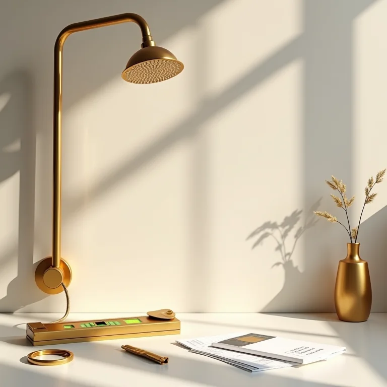 Guia para escolher o chuveiro dourado ideal