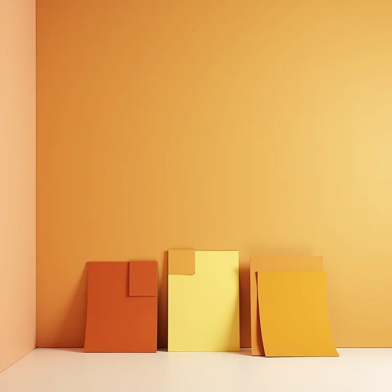 Inspirações de paletas de cores quentes para o seu quarto