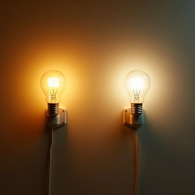 Lâmpadas quentes vs. Lâmpadas frias