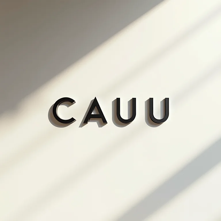 Logo oficial do Conselho de Arquitetura e Urbanismo (CAU)