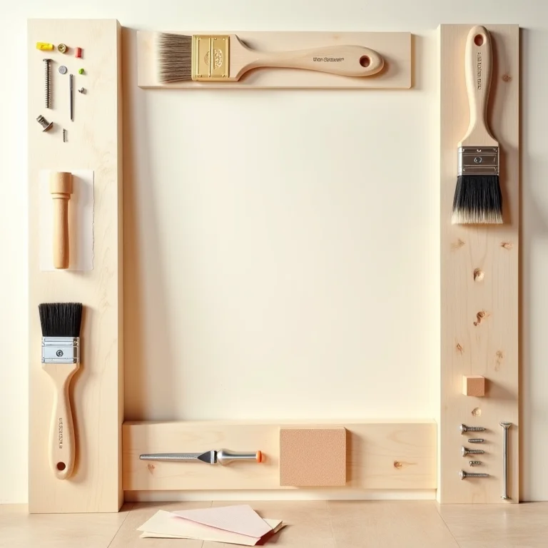 Materiais necessários para construir prateleiras DIY