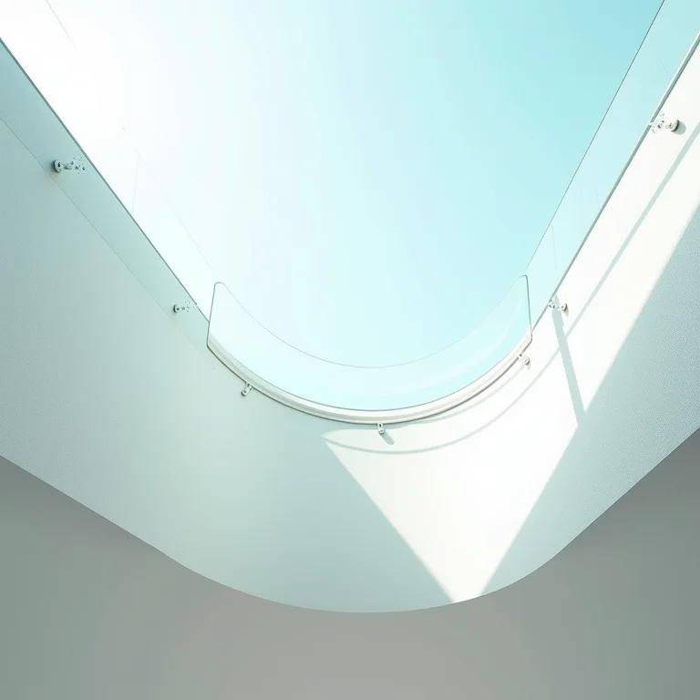 Materiais utilizados em aberturas zenitais.