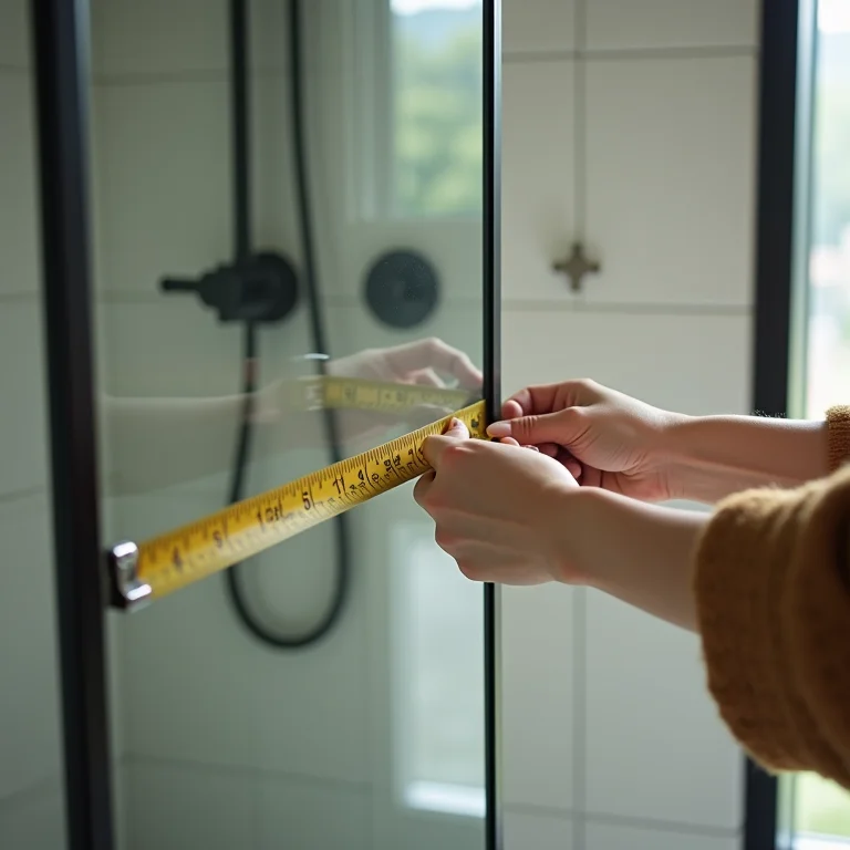 Medindo o espaço para instalar o box preto ideal