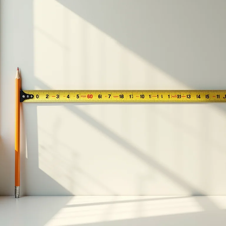 Medindo uma parede para calcular a tinta