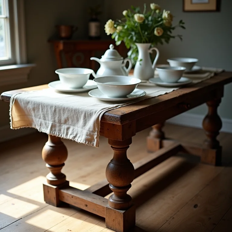 Móveis rústicos com toque de elegância em cozinha provençal