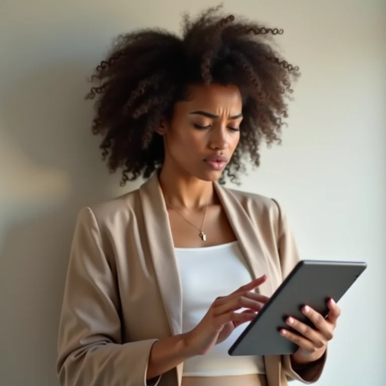 Mulher preocupada com o orçamento da reforma