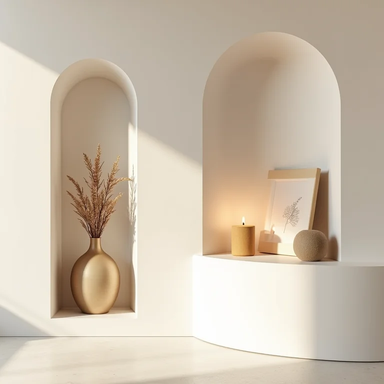 Nichos de canto decorativos