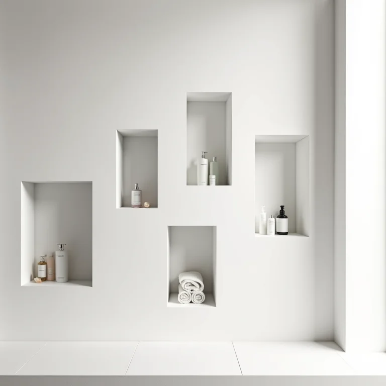 Nichos modulares para banheiros de todos os tamanhos