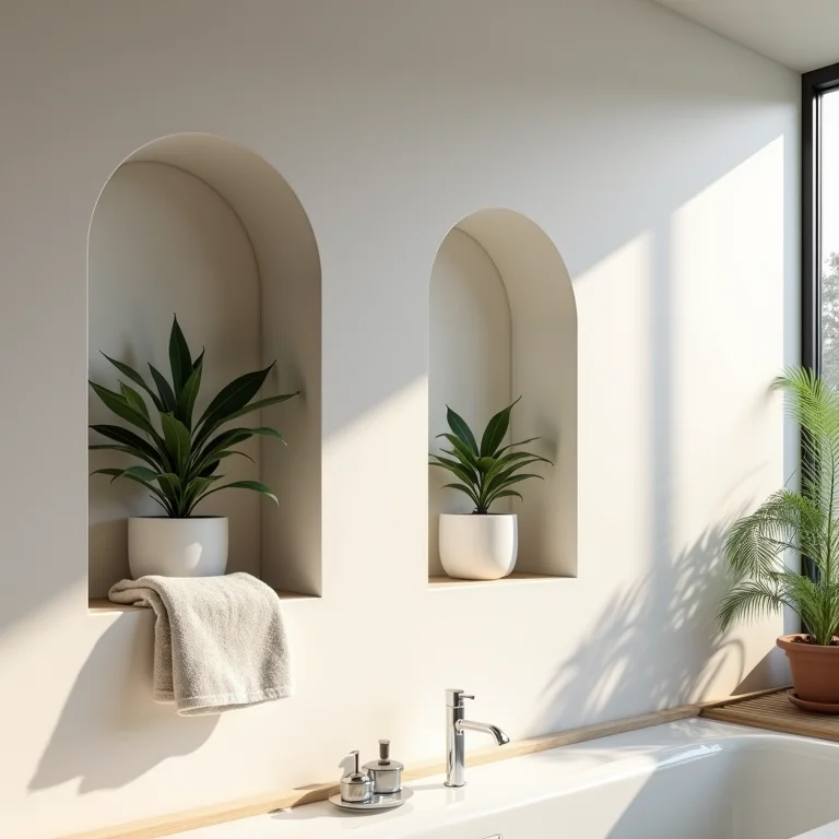 Nichos suspensos para banheiros com estilo