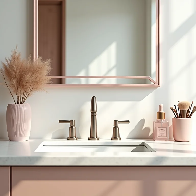 Organização do banheiro por zonas de uso