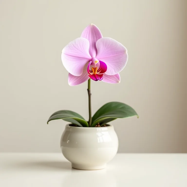 Orquídea no banheiro