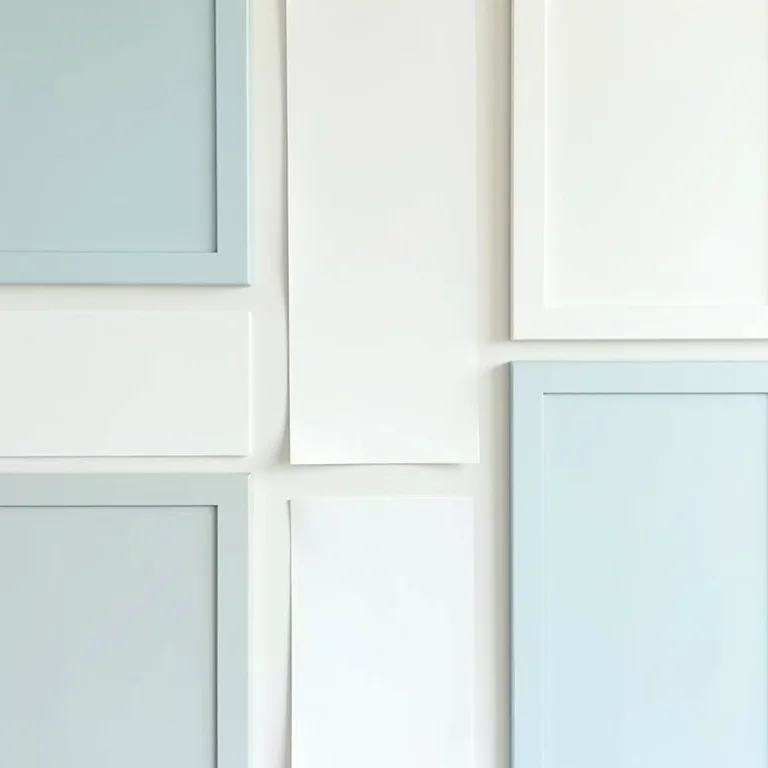 Paleta de cores para cozinha planejada.