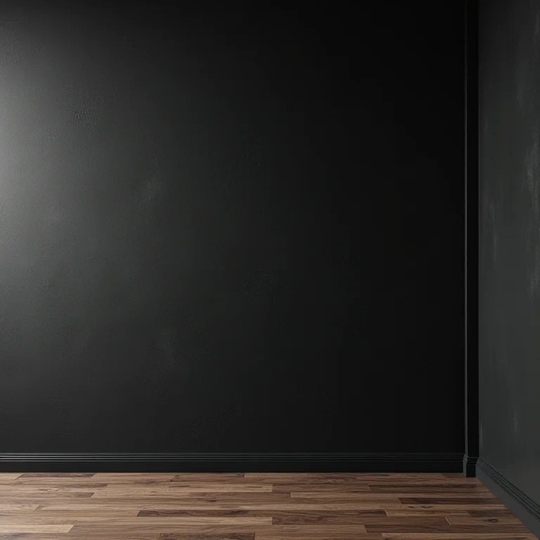 Paleta de cores para cozinha preta total com texturas.