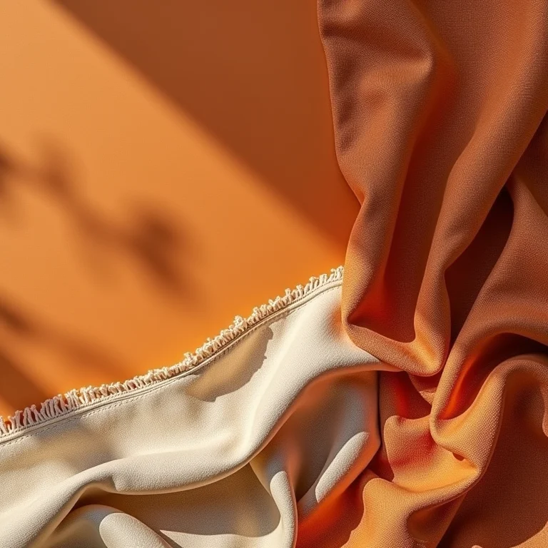 Paleta de cores terrosas e texturas para decoração boho