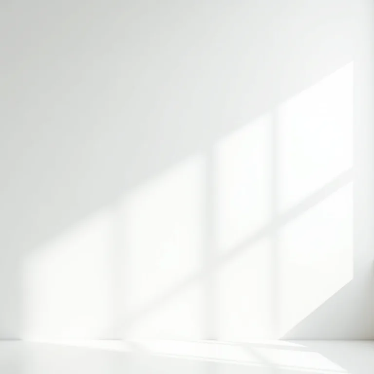 Parede branca com papel de parede 3D texturizado