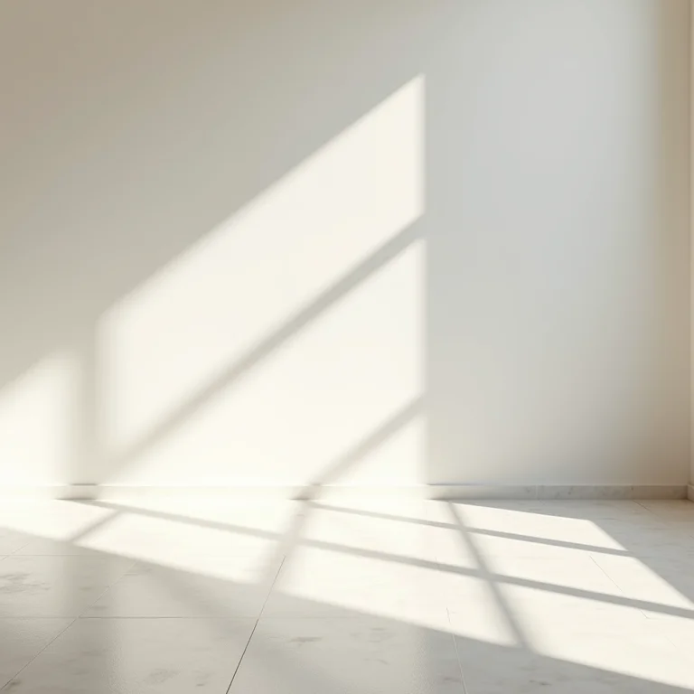 Piso fulget liso com acabamento polido, apresentando um design minimalista.