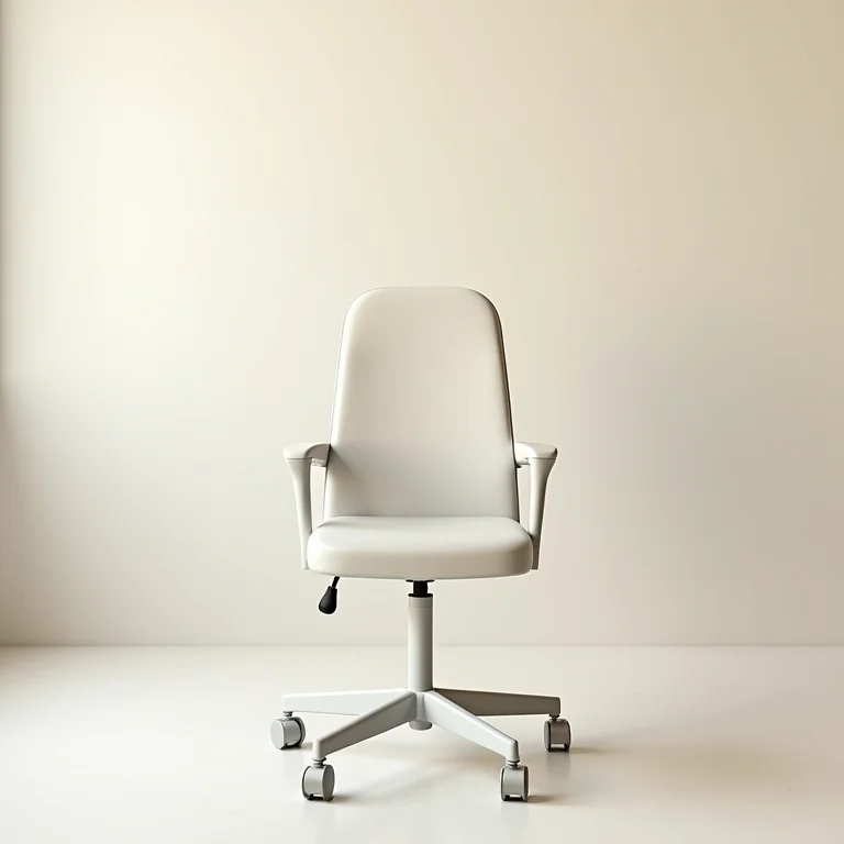 Poltrona de amamentação fixa com design minimalista