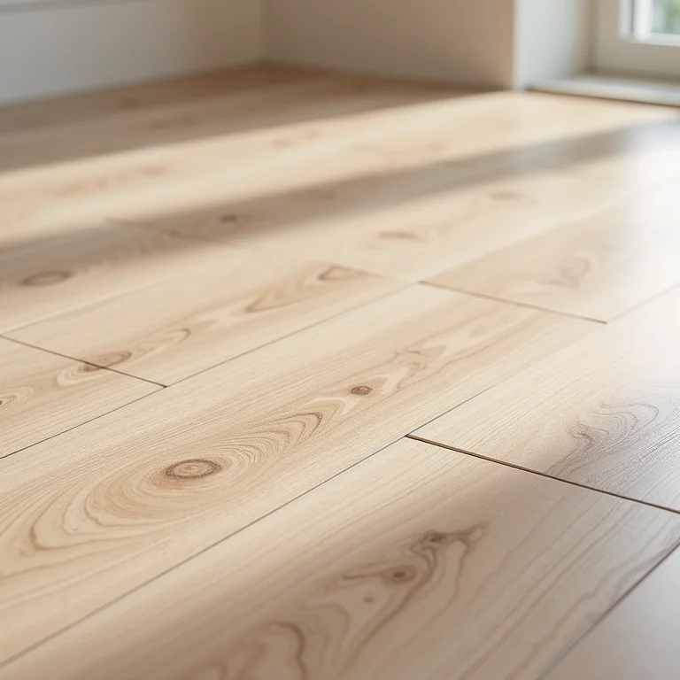 Porcelanato amadeirado em close-up