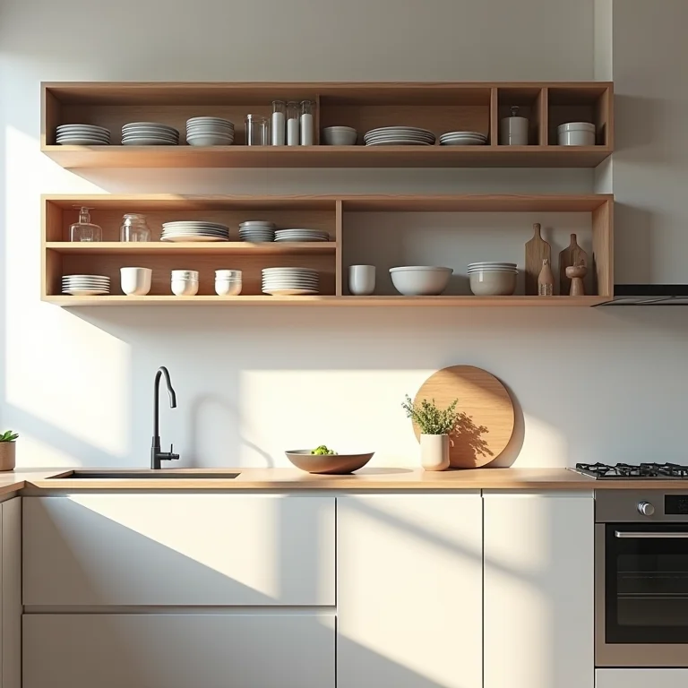 Prateleiras modulares: flexibilidade e adaptação na cozinha