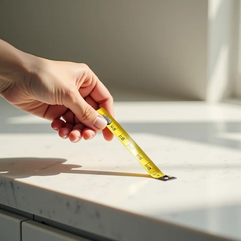 Profundidade mínima para bancada de cozinha