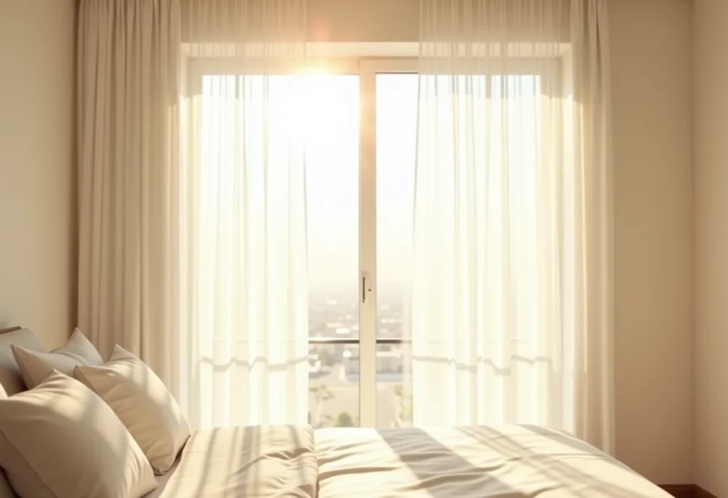 Cortina para quarto: o erro que você não pode cometer ao escolher Quarto iluminado com cortinas translúcidas