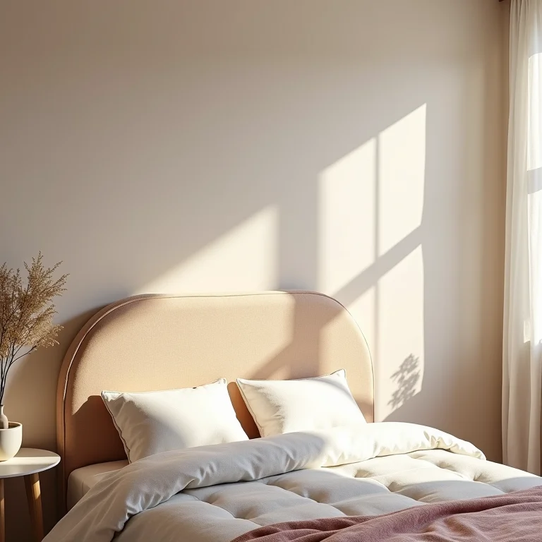 Quarto infantil seguro com cabeceira estofada