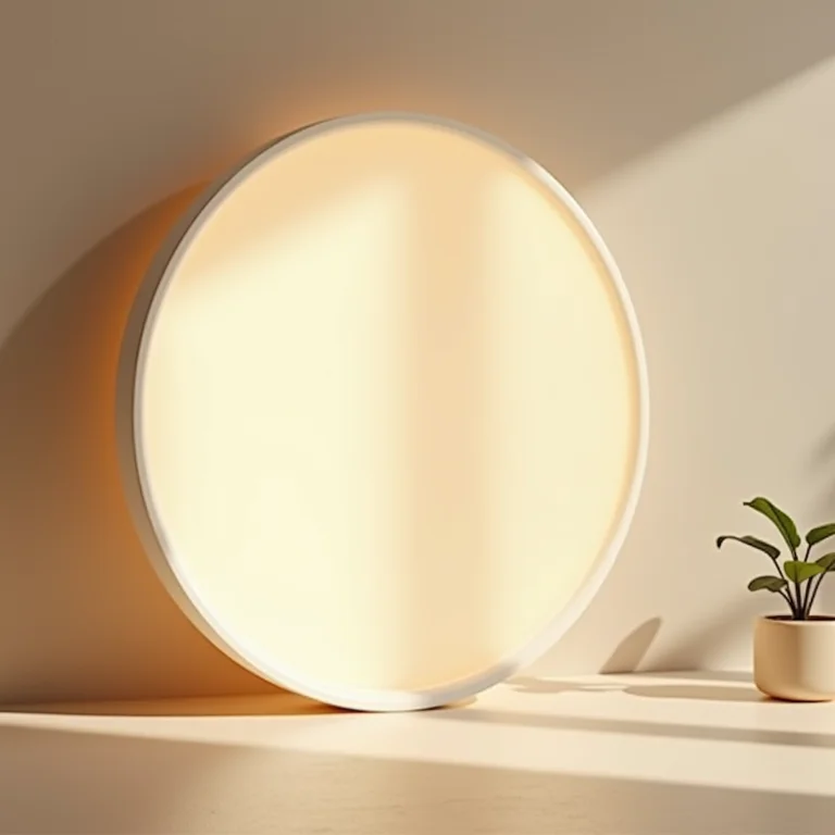 Refletor de LED na decoração