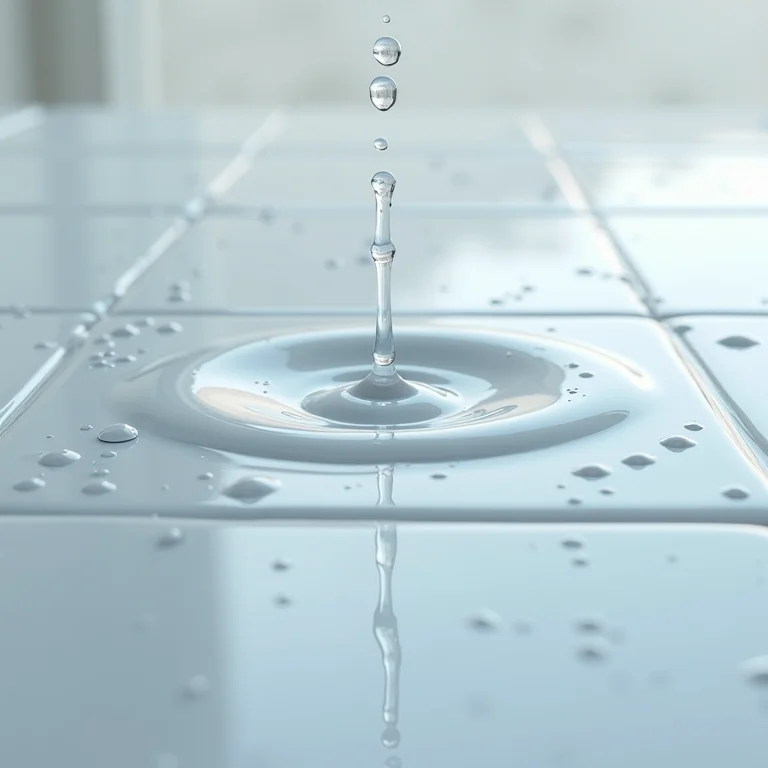 Resistência à água do porcelanato