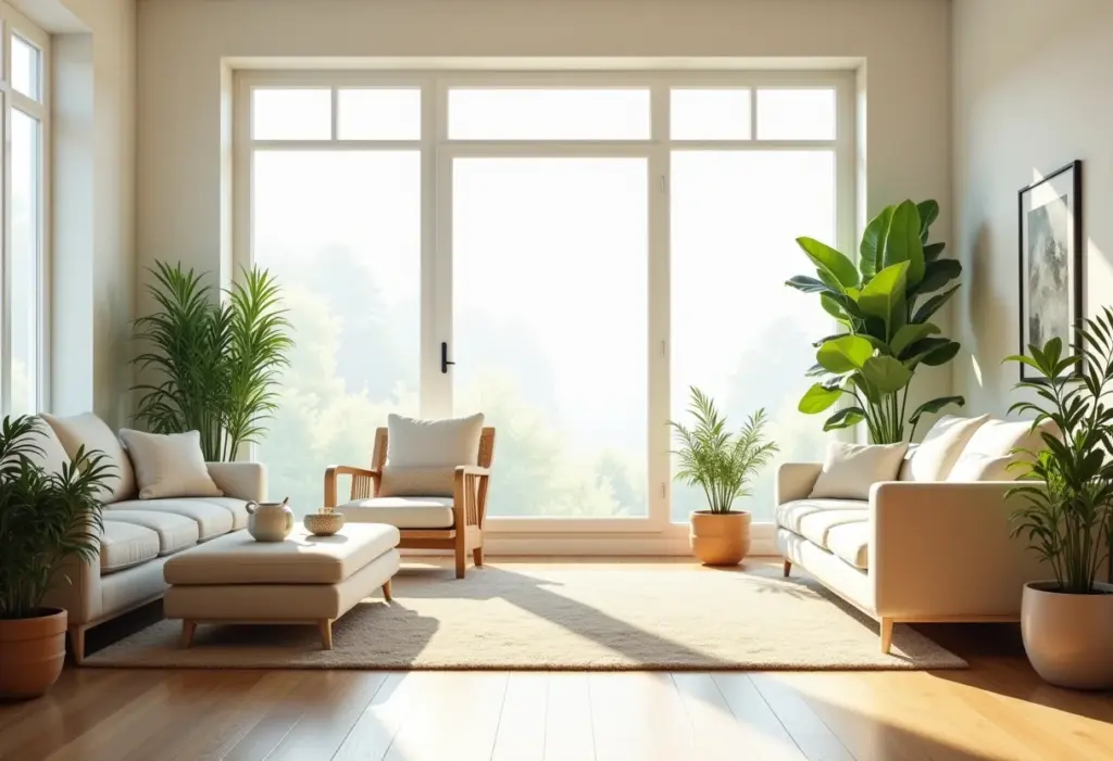 Feng Shui na Decoração: 5 erros que você precisa evitar Sala de estar com decoração Feng Shui, ambiente equilibrado e harmonioso