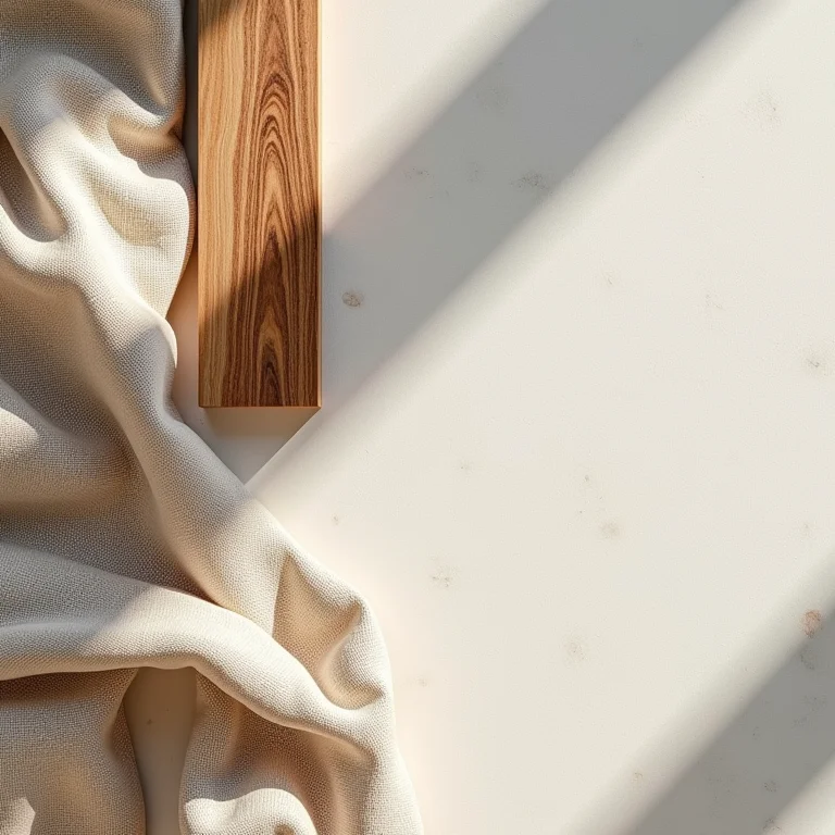 Seleção de materiais naturais para uma cozinha rústica moderna