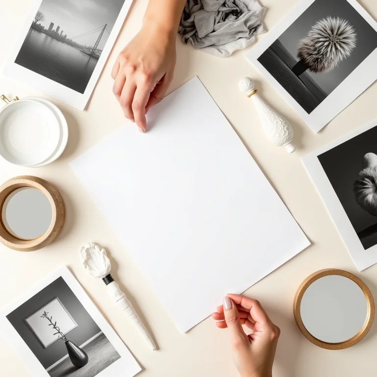 Seleção de peças para uma parede de galeria