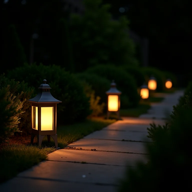 Soluções de iluminação para jardim de inverno.