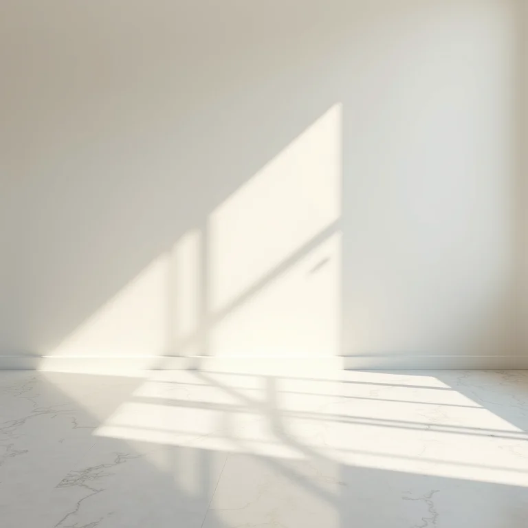 Substrato impecável para instalação de piso vinílico.