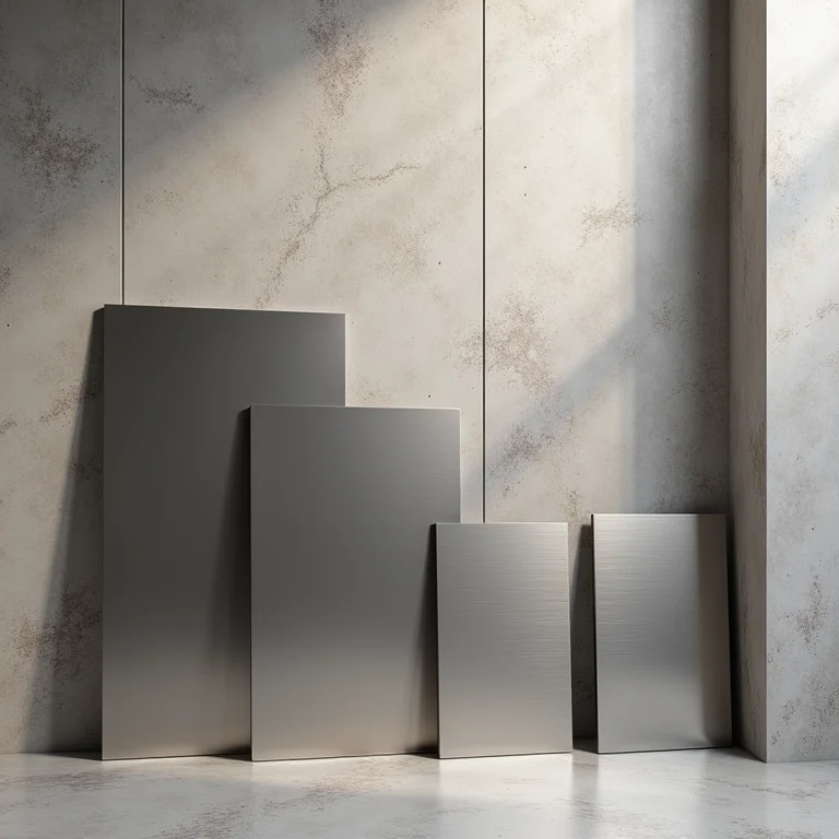 Tamanhos e formatos de pastilhas de inox