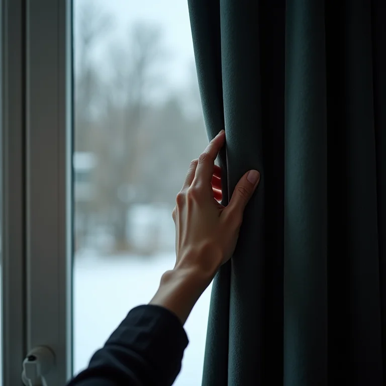 Tecido de cortina inadequado para o clima