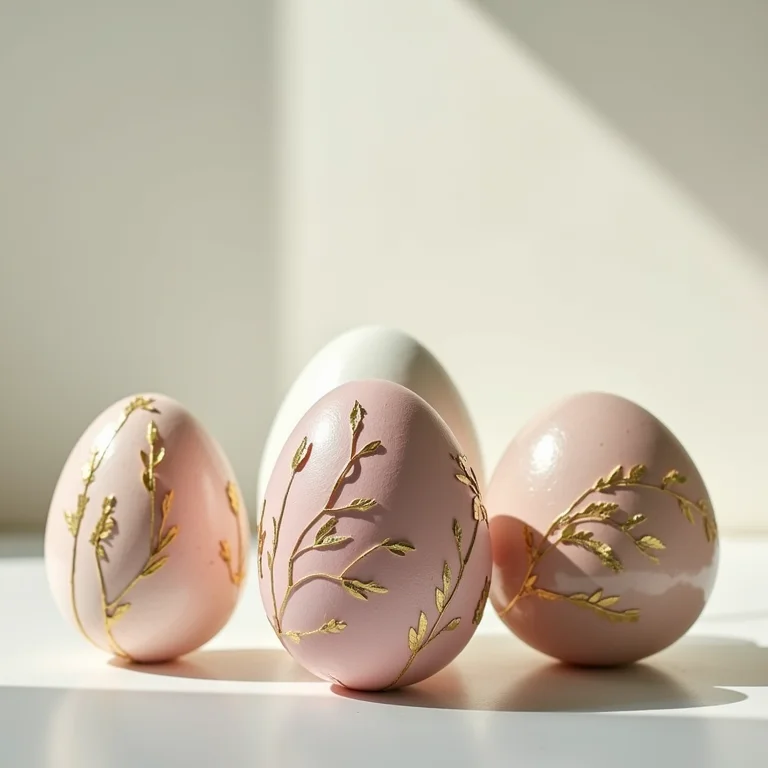 Técnicas de decoração para a Páscoa.