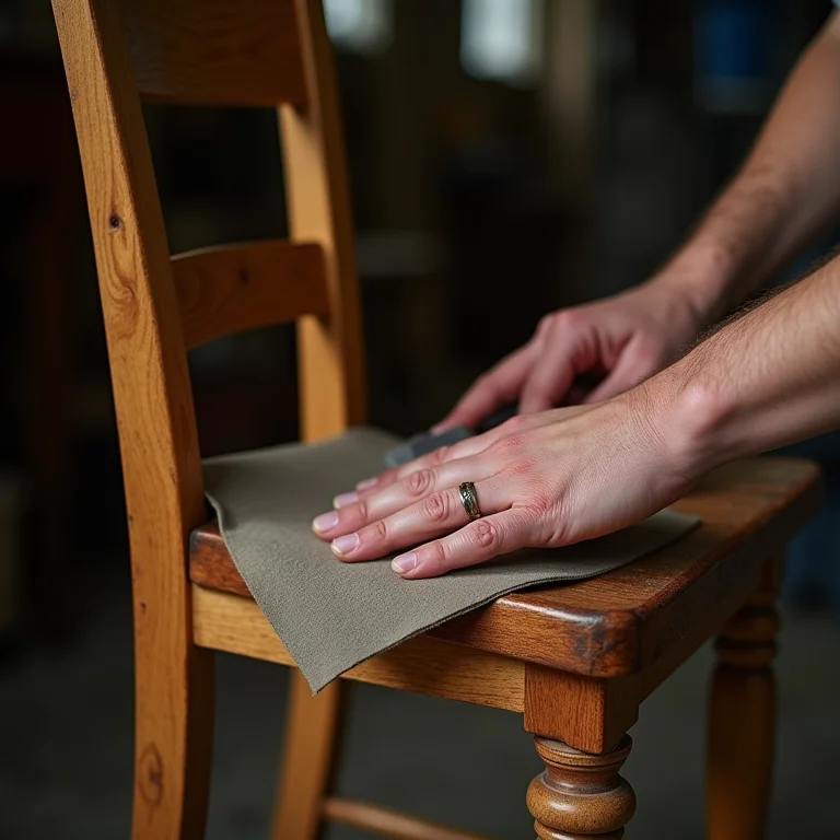 Técnicas de restauração de móveis antigos