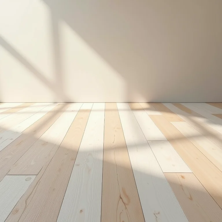 Teste de resistência e durabilidade do piso vinílico.