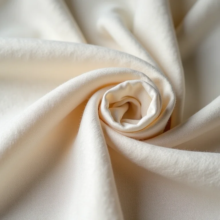 Texturas de linho, algodão e lã