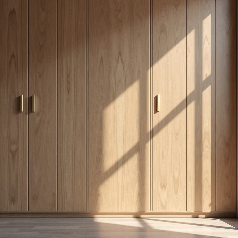 Texturas de melamina e MDF para armários de cozinha