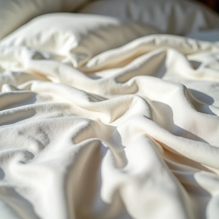 Texturas naturais em um quarto Japandi