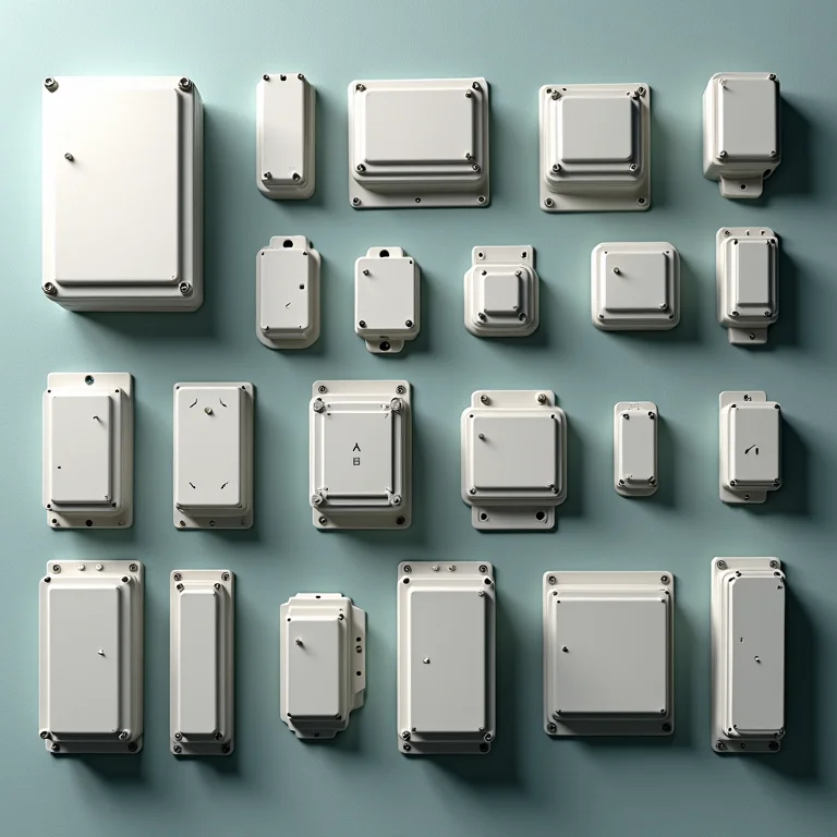 Tipos de caixas de junção para instalação elétrica