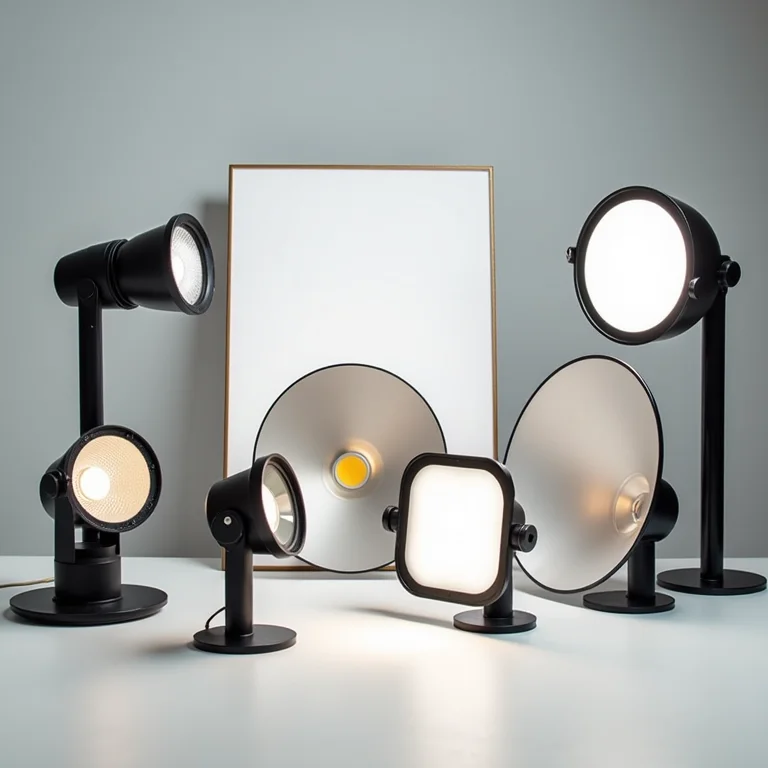 Tipos de refletores de LED