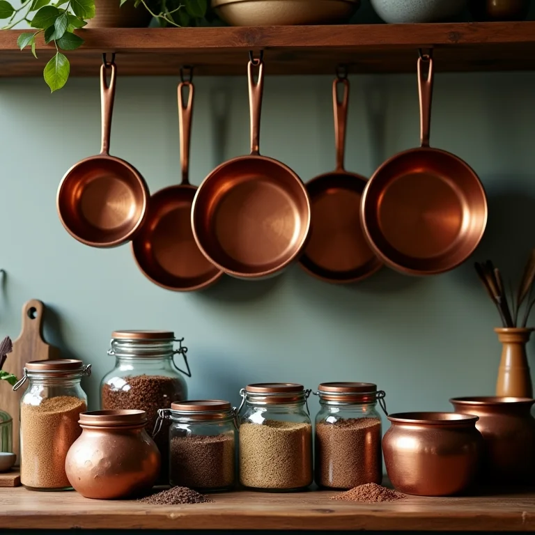 Utensílios antigos que contam histórias em cozinha provençal