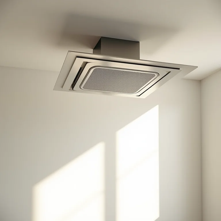 Ventilador de exaustão em banheiro