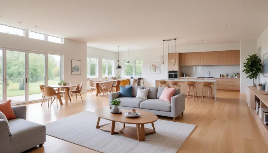 Sala integrada: Como transformar seu espaço em um ambiente funcional e moderno