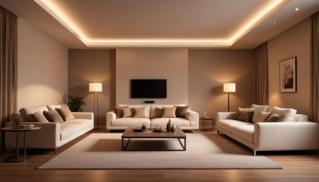 Iluminação indireta: transforme sua casa com luz suave e acolhedora