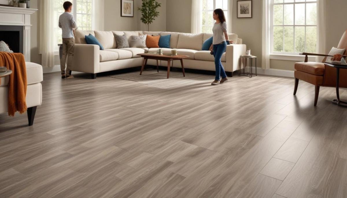 Tipos de piso vinílico no mercado